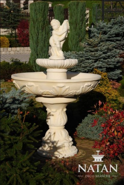 Zierbrunnen Springbrunnen Brunnen Dekoration Garten Fontaine Teich FIORE RAGAZZI